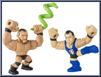 Randy Orton vs. Santino Marella from WWE Slam City - 2-Packs manufactured by Mattel [Loose]