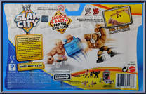 Dolph Ziggler vs. Randy Orton from WWE Slam City - 2-Packs manufactured by Mattel [Back]