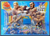Dolph Ziggler vs. Randy Orton from WWE Slam City - 2-Packs manufactured by Mattel [Front]