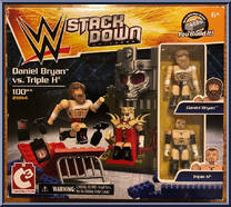Daniel Bryan vs. Triple H from WWE Stack Down - Basic Series manufactured by Bridge Direct [Front]