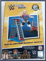 Dolph Ziggler from WWE Stack Down - Basic Series manufactured by Bridge Direct [Back]