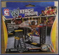 Kofi Kingston’s Ladder Match from WWE Stack Down - Basic Series manufactured by Bridge Direct [Front]