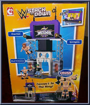 Wrestlemania 30 Entrance Set from WWE Stack Down - Basic Series manufactured by Bridge Direct [Back]