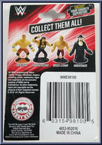 Brock Lesnar from WWE Superstar Figurines - Basic Series manufactured by Beverly Hills Teddy Bear [Back]