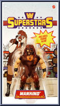 Mankind from WWE Superstars - Series  3 manufactured by Mattel [Front]