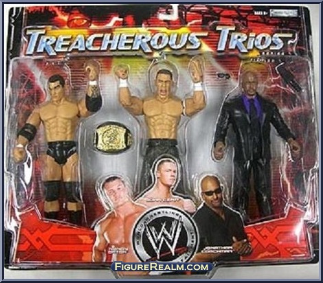 Randy Orton / John Cena / Jonathan Coachman - WWE
