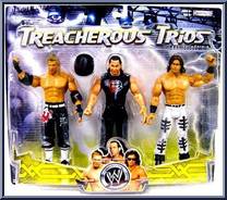 Miz / Matt Hardy / John Morrison from WWE Treacherous Trios - Series  9 manufactured by Jakks Pacific [Front]