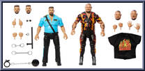 Bam Bam Bigelow / Big Boss Man from WWE Ultimate Edition - Coliseum Collection manufactured by Mattel [Loose]