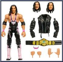 Bret "Hit Man" Hart (Monday Night Wars) from WWE Ultimate Edition - Exclusives manufactured by Mattel [Loose]