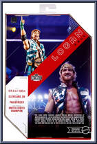 Logan Paul from WWE Ultimate Edition - Series 27 manufactured by Mattel [Back]