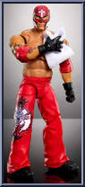 Rey Mysterio (Red) from WWE Ultimate Edition - Fan Takeover manufactured by Mattel [Loose]