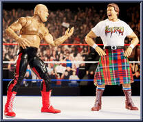 Rowdy Roddy Piper / George The Animal Steele Action Figure