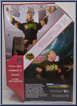 Triple H from WWE Ultimate Edition - Fan Takeover manufactured by Mattel [Back]