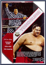 Yokozuna (White Strap) (Chase) from WWE Ultimate Edition - Exclusives manufactured by Mattel [Back]
