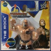 Rock WWE Thumbpers Series 2 Wicked Cool Toys Action Figure