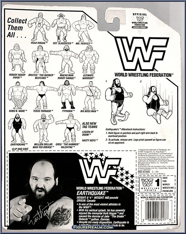 wwf hasbro earthquake