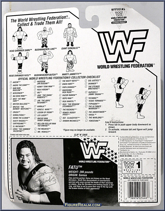 wwf hasbro fatu