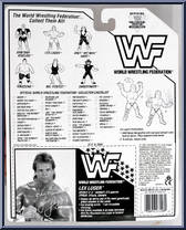 Lex Luger from WWF - Series  8 manufactured by Hasbro [Back]