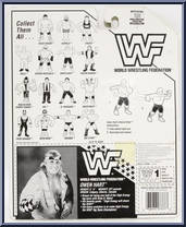 Owen Hart from WWF - Series  7 manufactured by Hasbro [Back]