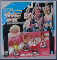 Perfect / Duggan / Piper / Tornado from WWF - Mini Wrestler manufactured by Hasbro [Front]