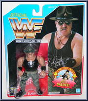 Sgt. Slaughter from WWF - Series  3 manufactured by Hasbro [Front]