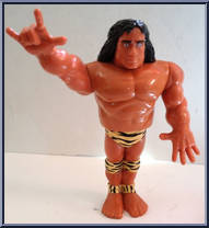Superfly Jim Snuka from WWF - Series  2 manufactured by Hasbro [Loose]