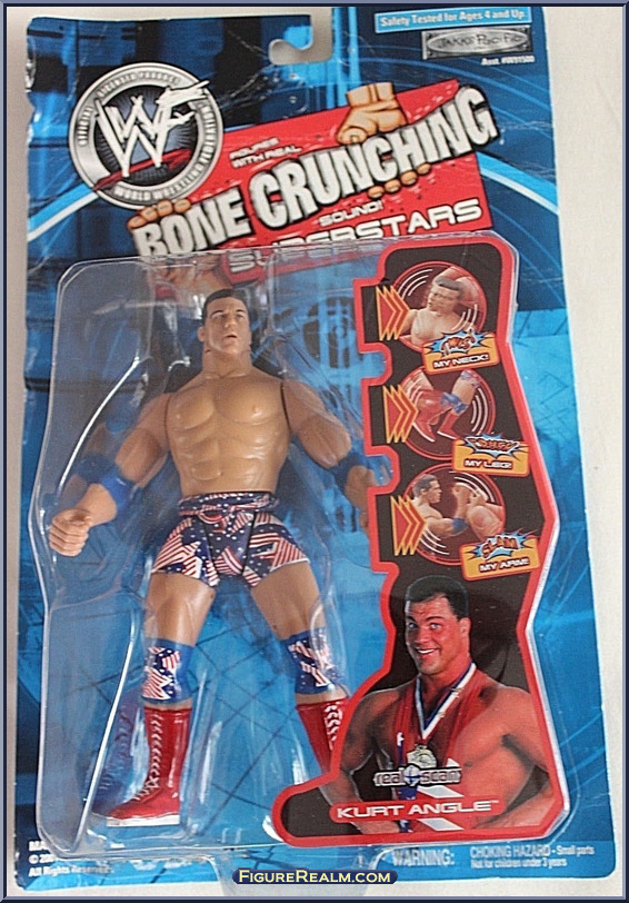 Kurt Angle - WWF - Bone Crunching Superstars - Jakks Pacific 