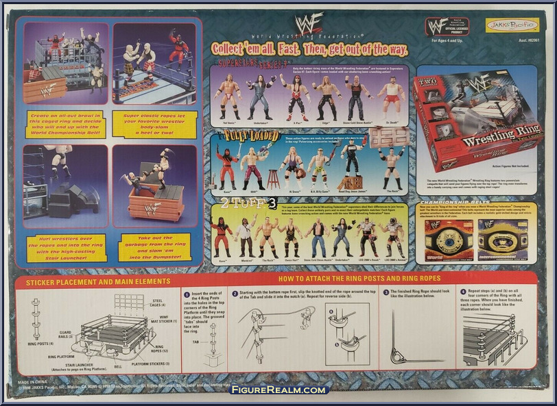 wwf jakks mini figures