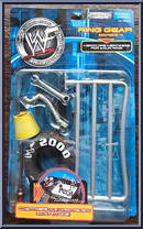 Gate / Tire / Lamp / Wrench / Pipe from WWF - Ring Gear - Series 4 - Hardcore Hardware manufactured by Jakks Pacific [Front]