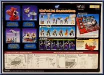 Brawl-4-All Lethal Ladder Match (Ring / 4 Figures) from WWF - Minis manufactured by Jakks Pacific [Back]