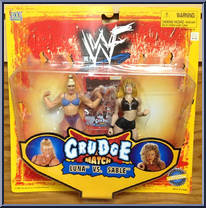 Luna (Vachon) vs. Sable from WWF - Grudge Match - Series 1 manufactured by Jakks Pacific [Front]
