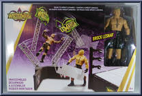 Ring (with Brock Lesnar) from WWF - Road to Wrestlemania manufactured by Jakks Pacific [Front]