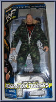 Stone Cold (Hunting Jumpsuit) from WWF - F2: Federation Fighters manufactured by Jakks Pacific [Front]