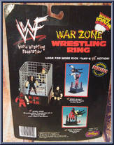 Steve Austin / Interrogator (War Zone) from WWF - Micro manufactured by Just Toys [Back]