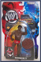 Booker T from WWF R3 - Unchained Fury 3 manufactured by Jakks Pacific [Front]
