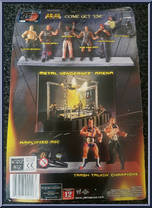 Rob Van Dam from WWF R3 - Series 5 manufactured by Jakks Pacific [Back]