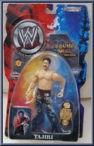 Tajiri from WWF R3 - Unchained Fury 3 manufactured by Jakks Pacific [Front]