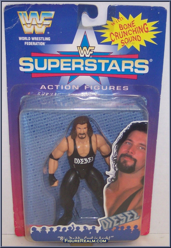 Diesel - WWF Superstars - Series 1 - Jakks Pacific Action Figure