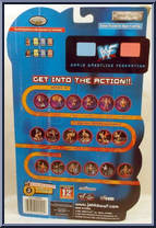 Rock from WWF Titan Tron Live - Series  9 manufactured by Jakks Pacific [Back]