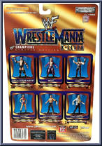 Edge from WWF Titan Tron Live - Wrestlemania X-Seven manufactured by Jakks Pacific [Back]