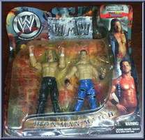 Triple H / Chris Benoit from WWF Titan Tron Live - Wrestling's Most Wanted manufactured by Jakks Pacific [Front]