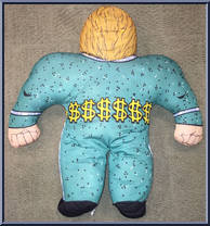 Million Dollar Man Ted DiBiase from WWF Wrestling Buddies - Series 1 manufactured by Tonka [Loose]