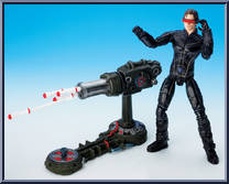 Cyclops (Optic Blast) from X2:  X-Men United - Series 1 manufactured by Toy Biz [Loose]