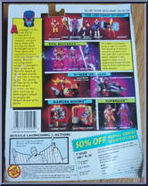 Archangel (Gray Wings) from X-Men - Series 3 manufactured by Toy Biz [Back]