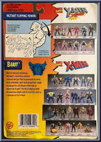 Beast from X-Men - Series 6 manufactured by Toy Biz [Back]