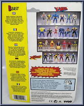 Beast from X-Men - Series 6 manufactured by Toy Biz [Back]
