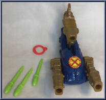 Cyclops from X-Men - Battle Blasters manufactured by Toy Biz [Loose]