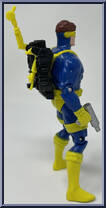 Cyclops (Light-Up Optic Blast) from X-Men - Series 5 manufactured by Toy Biz [Loose]