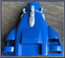 Cyclops (Blue & White) from X-Men - Series 1 manufactured by Toy Biz [Loose]