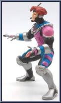 Gambit from X-Men - Robot Fighters manufactured by Toy Biz [Loose]